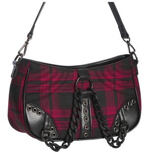 Banned Alternative Plaid Crossbody Bag